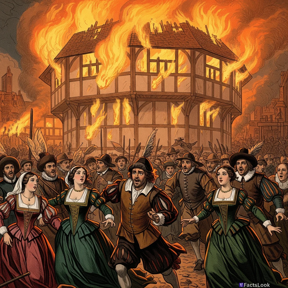 The Globe Theatre's Roof Was on Fire… Frequently.