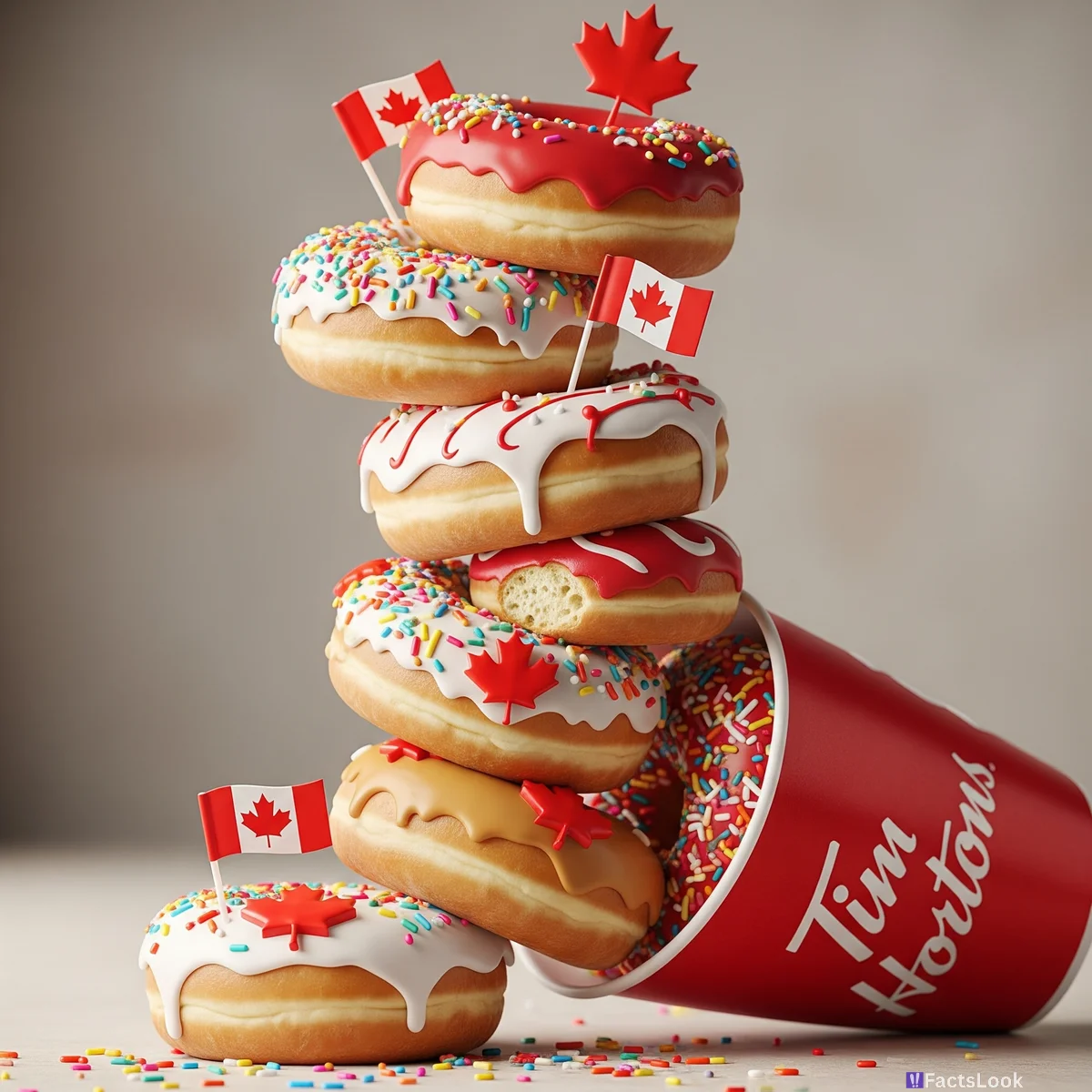 Doughnut Delight: Canada's Sweet Tooth Supremacy π©