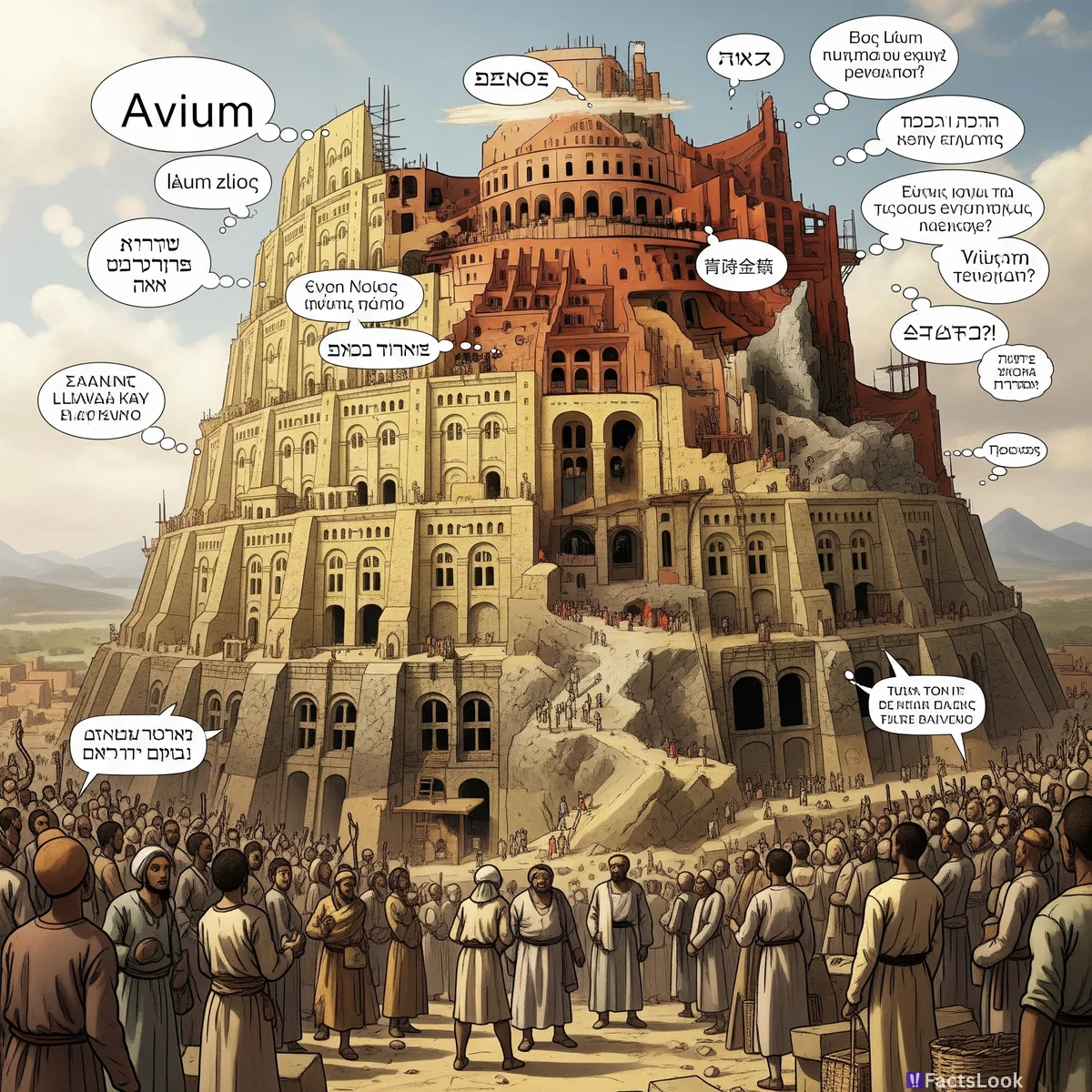 Fact 5: The Tower of Babel Story May Explain Linguistic Diversity
