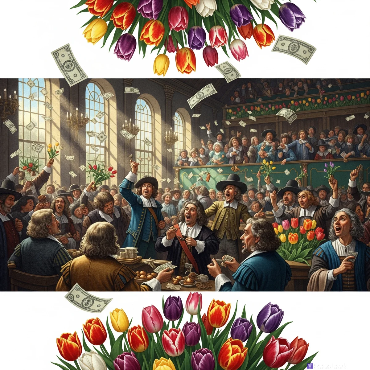 The Tulip Mania Bubble