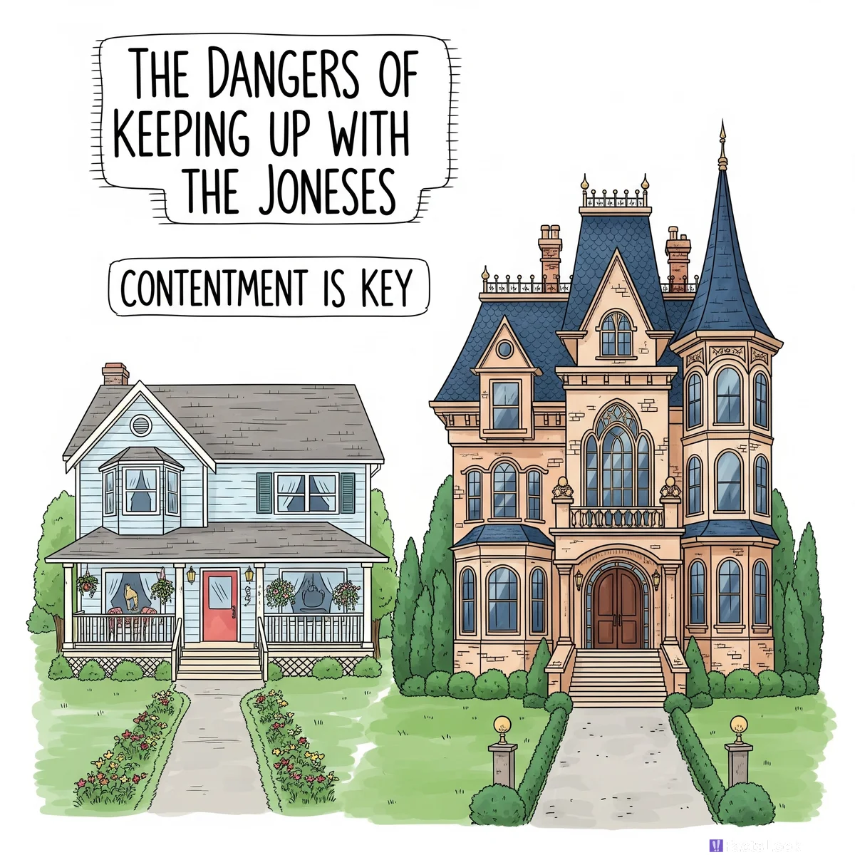 The Danger of 'Keeping Up with the Joneses'