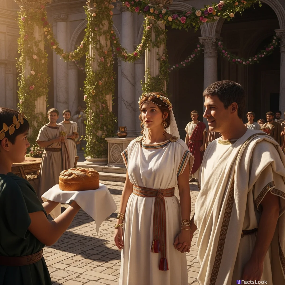 Wedding Cakes Were Originally… Bread!