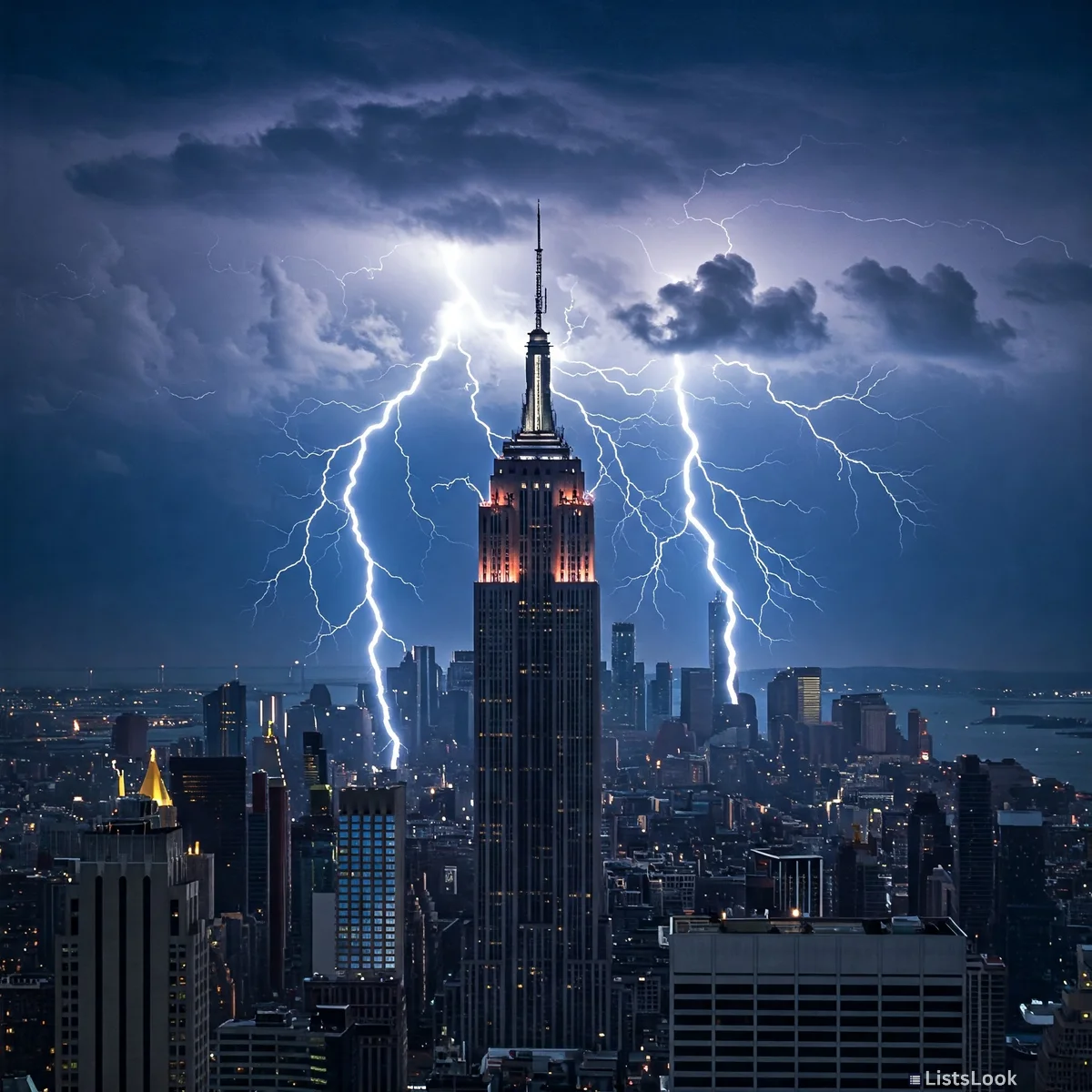 Myth: Lightning Never Strikes the Same Place Twice
