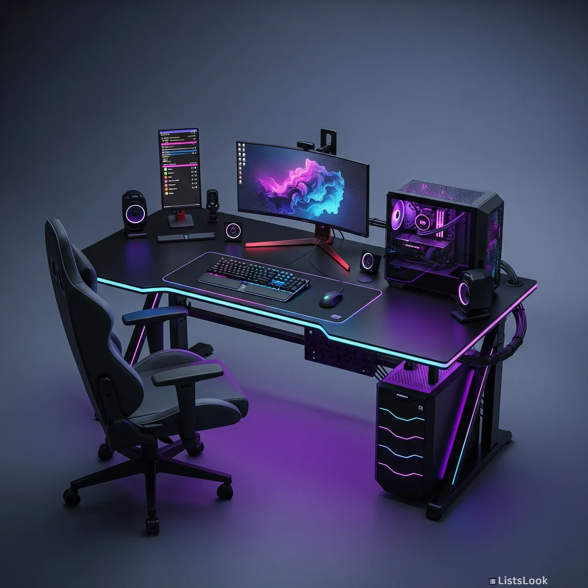 10. Modular and Customizable Gaming Desks: Your Setup, Your Way
