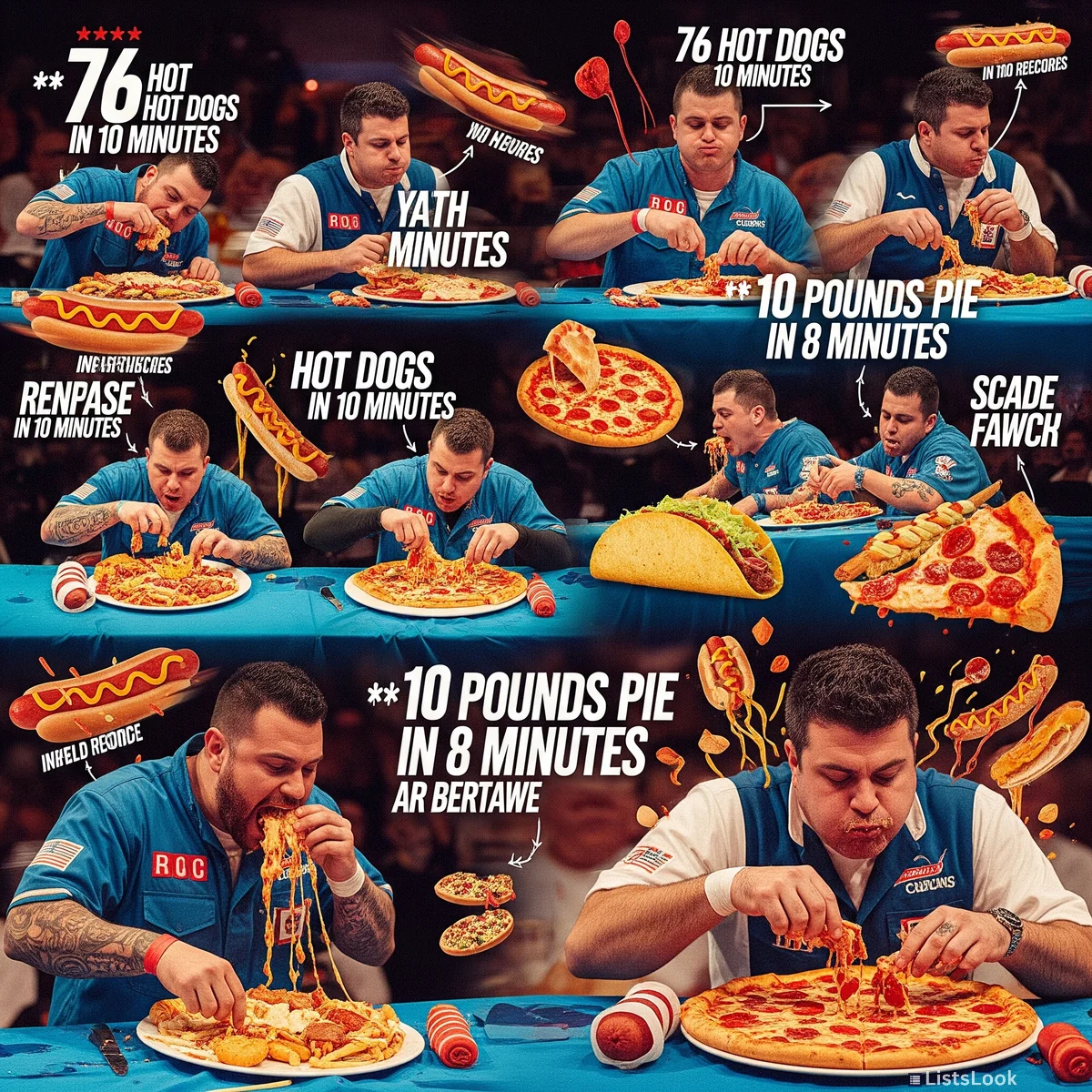 Record-Breaking Bites: Feats That Defy Belief!