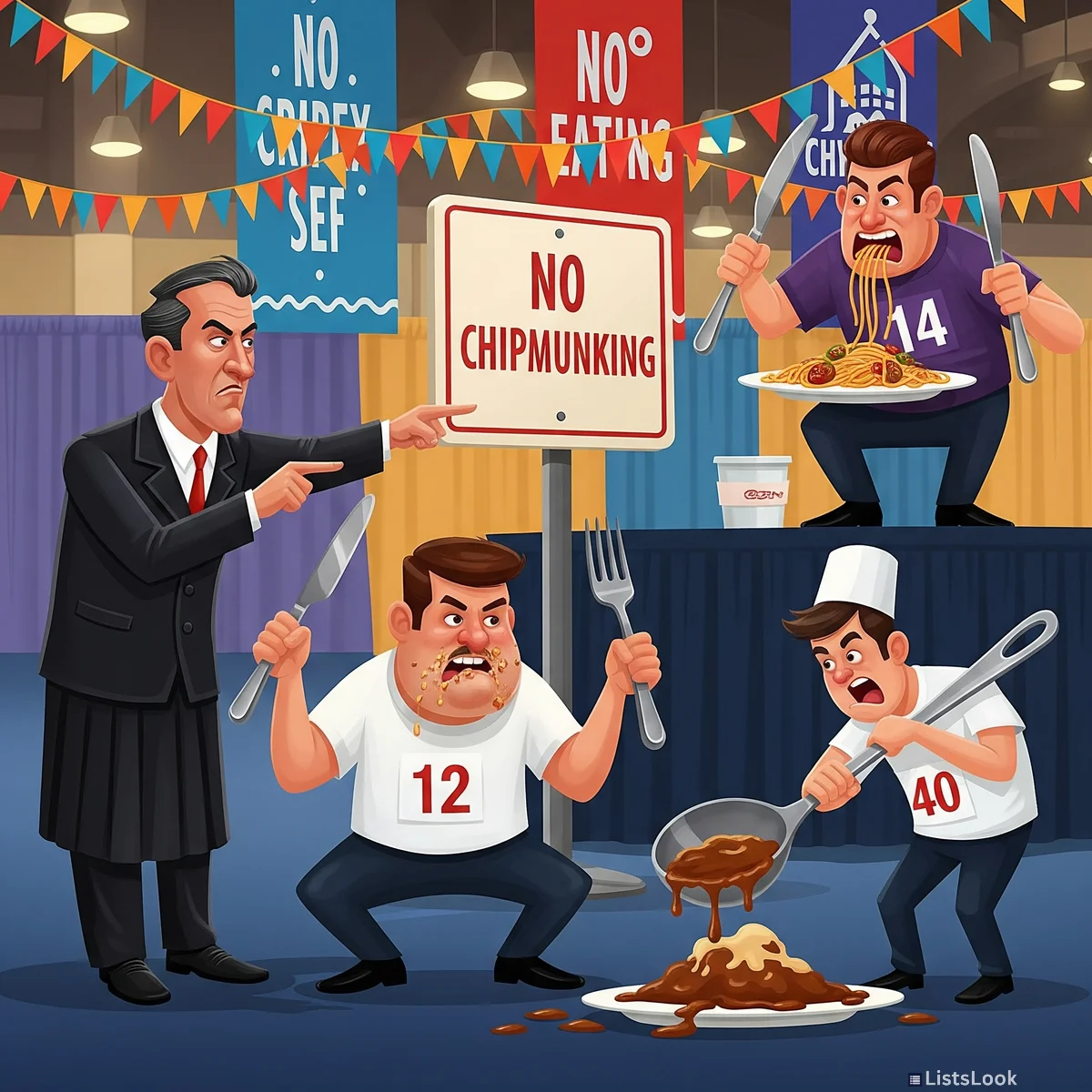 The Weird & Wonderful World of Competitive Eating: Get Ready to Gape!