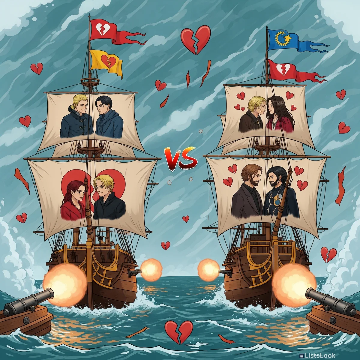 3. The Shipping Storm: Wars Over Fictional Relationships
