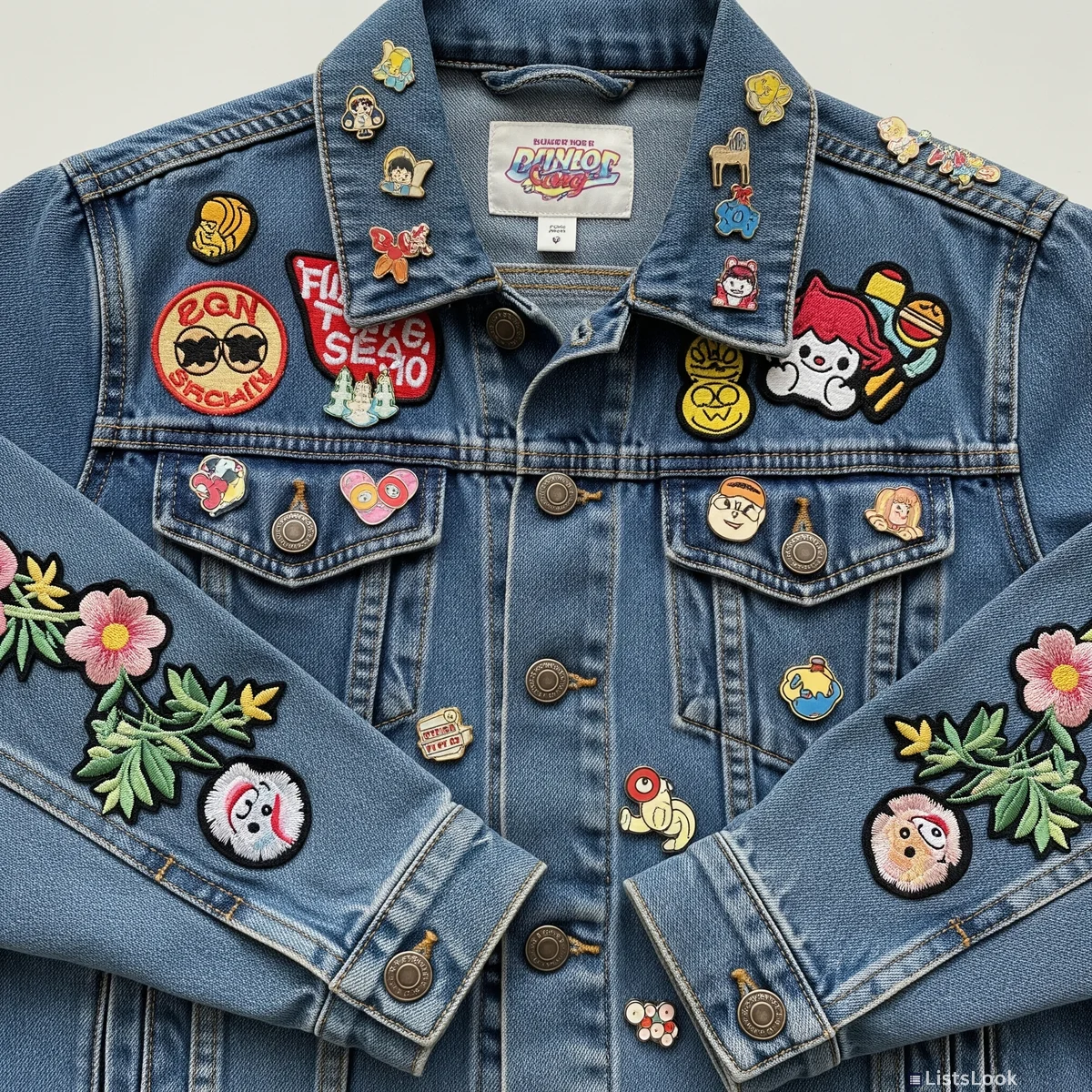3. Patch It Up:  Express Yourself with Embellishments