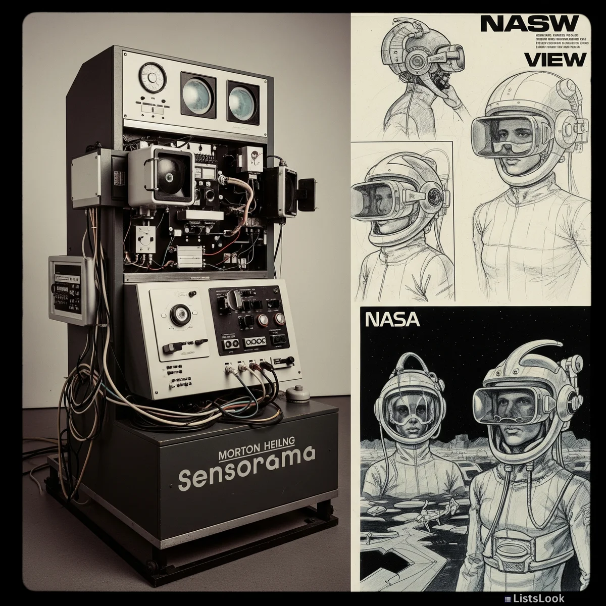 1. The Seeds of Immersion: Early VR Concepts (1960s-1980s)
