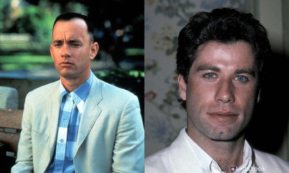 5. John Travolta as Forrest Gump