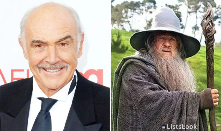 7. Sean Connery as Gandalf