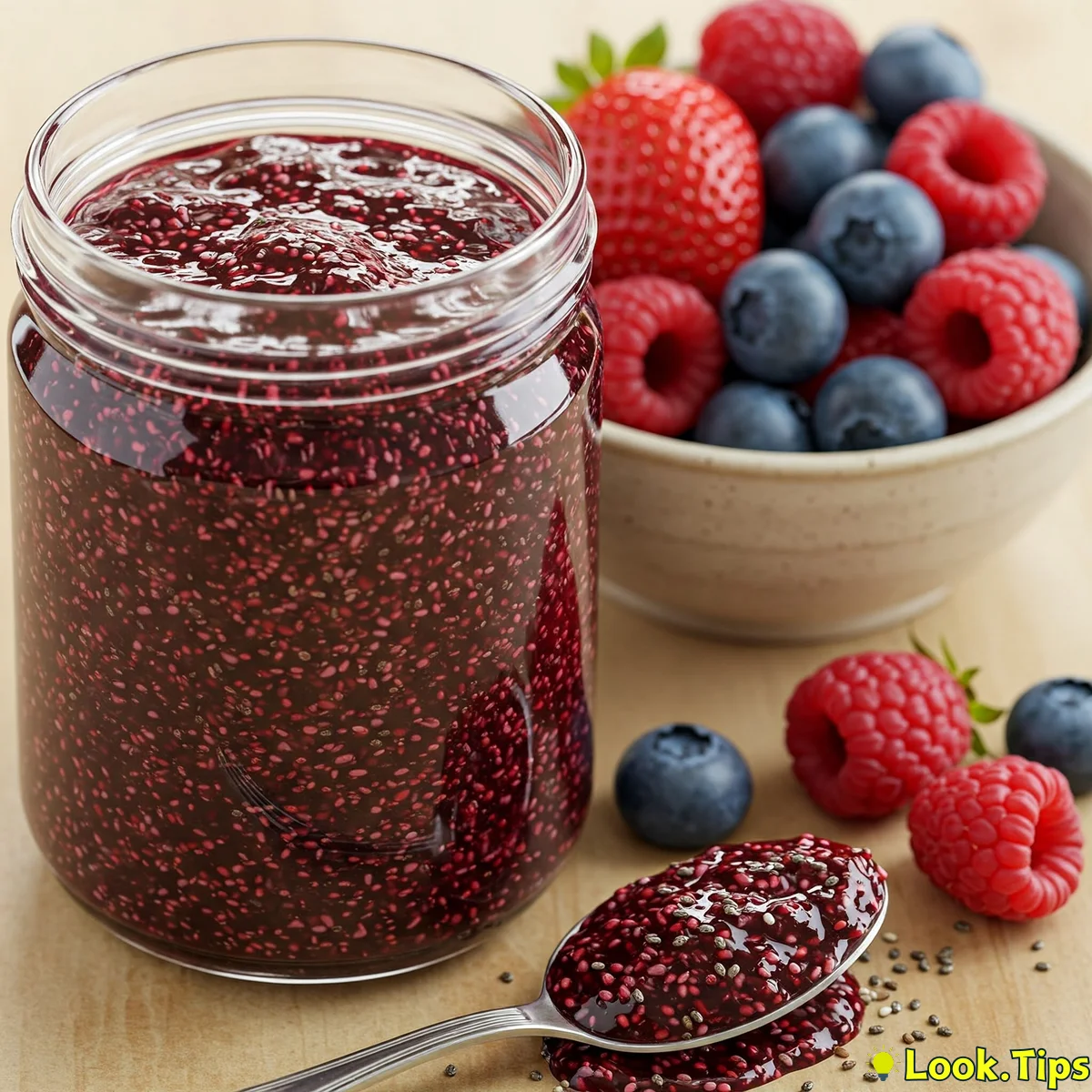 1. Berry Blast Chia Seed Jam: The No-Cook Wonder