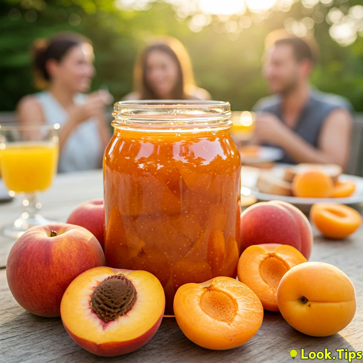 2. Stone Fruit Summer Sunrise Jam: Peach & Apricot Bliss