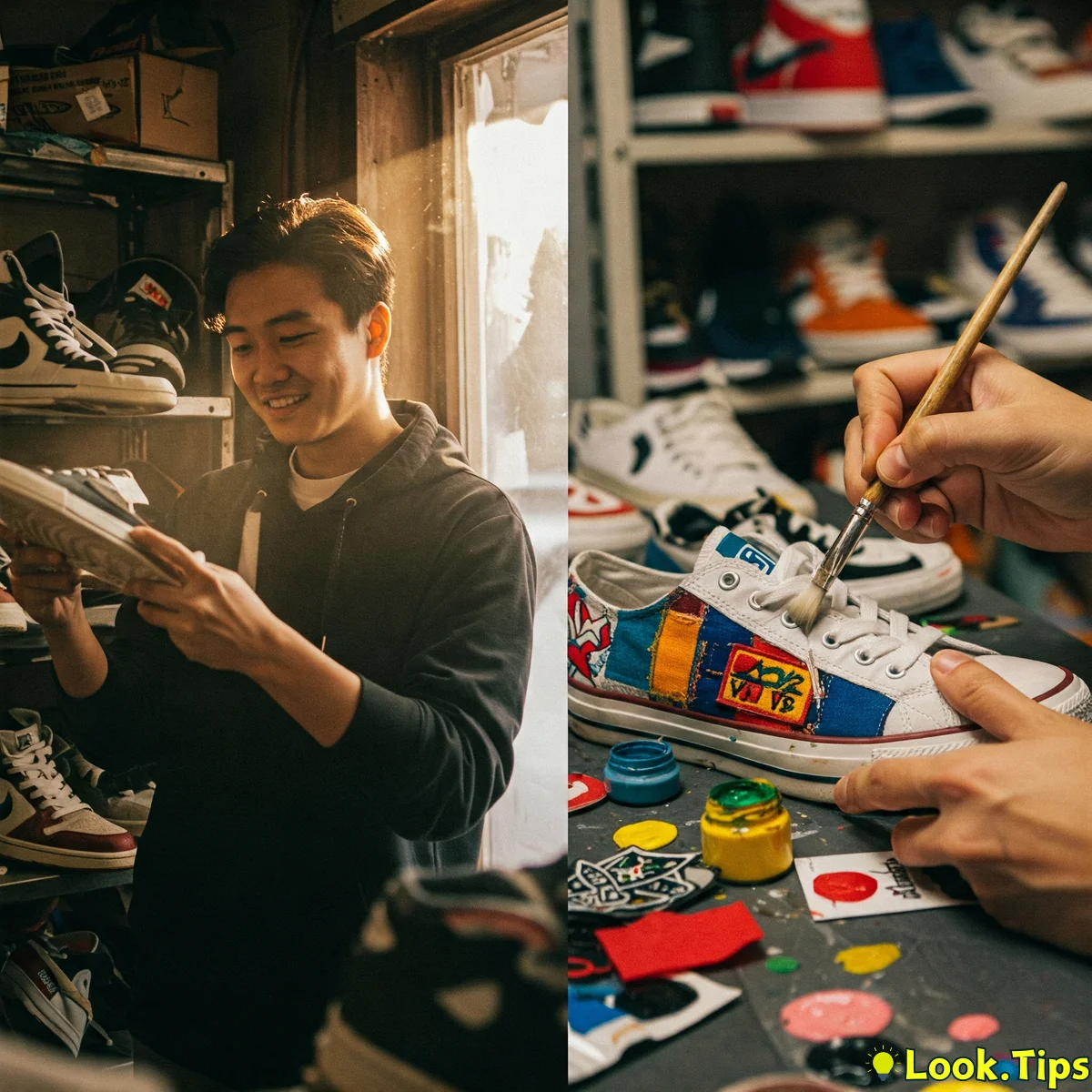 Tip 4: Thrift & Customize: Unique Sneakers, Unique You!