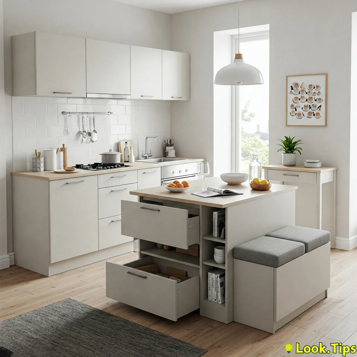 Unlock Kitchen Bliss: 9 Hidden Storage Hacks for Tiny Kitchens in 2025 | look.tips