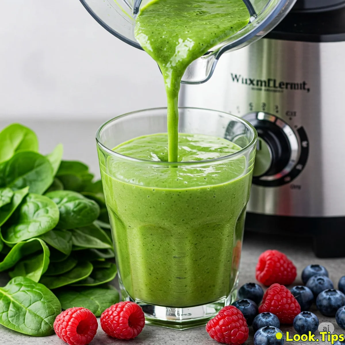 3. Green Goodness Grab: The 60-Second Smoothie Savior