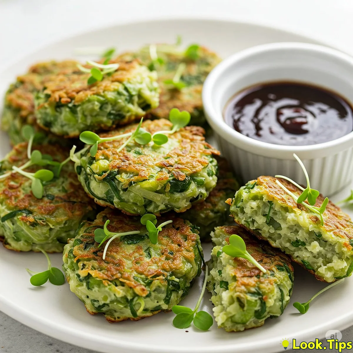 6. Sprout Trimming Savory Fritters