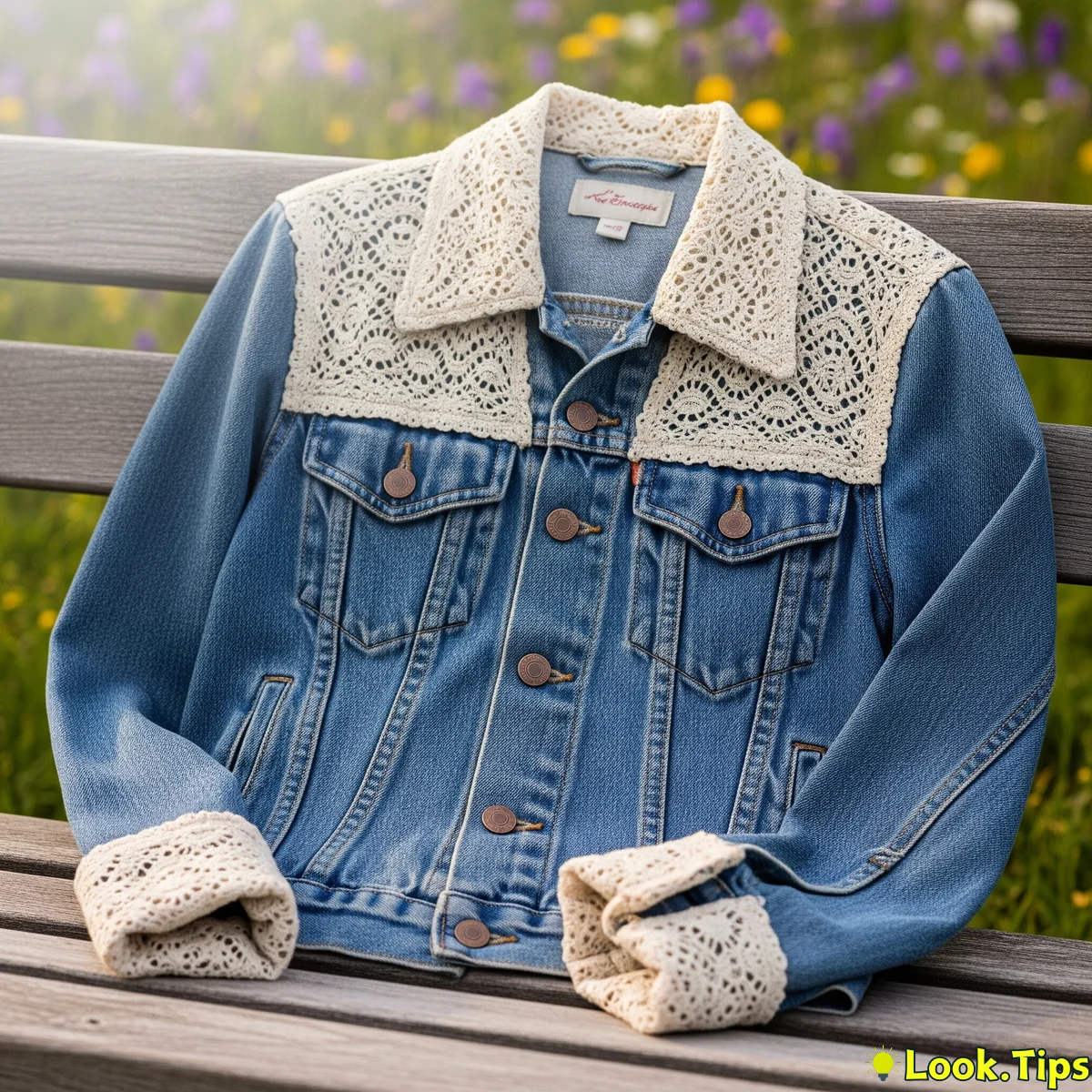 5. Crochet & Lace Inserts: Feminine Touch