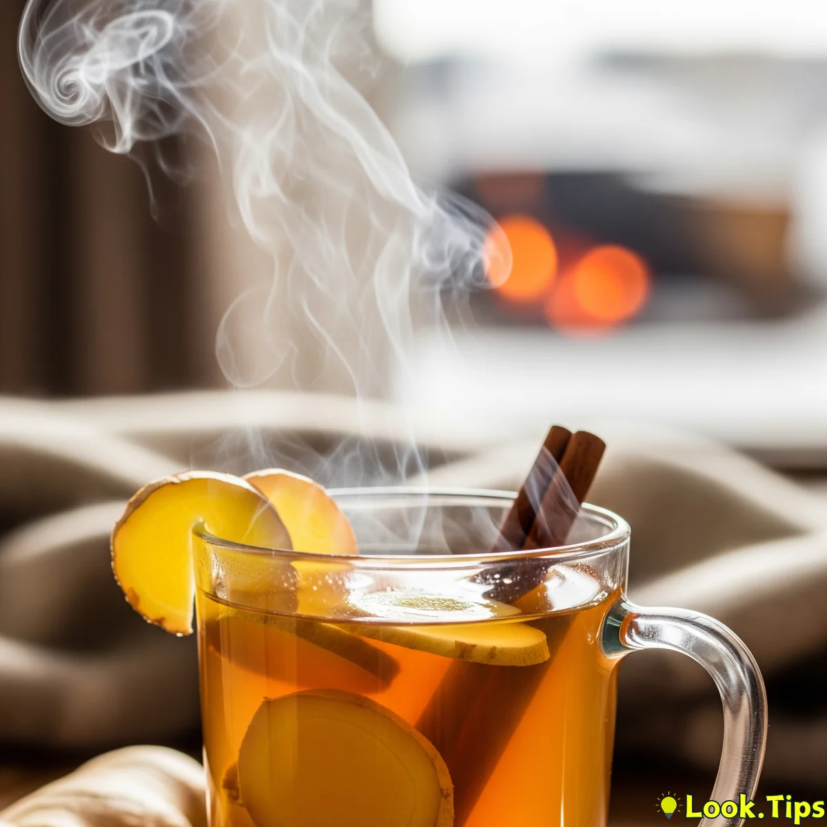 1. Ginger Cinnamon Comfort: The Classic Immune Duo