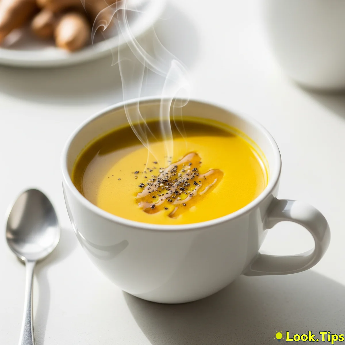 2. Turmeric Black Pepper Powerhouse: Golden Immune Elixir