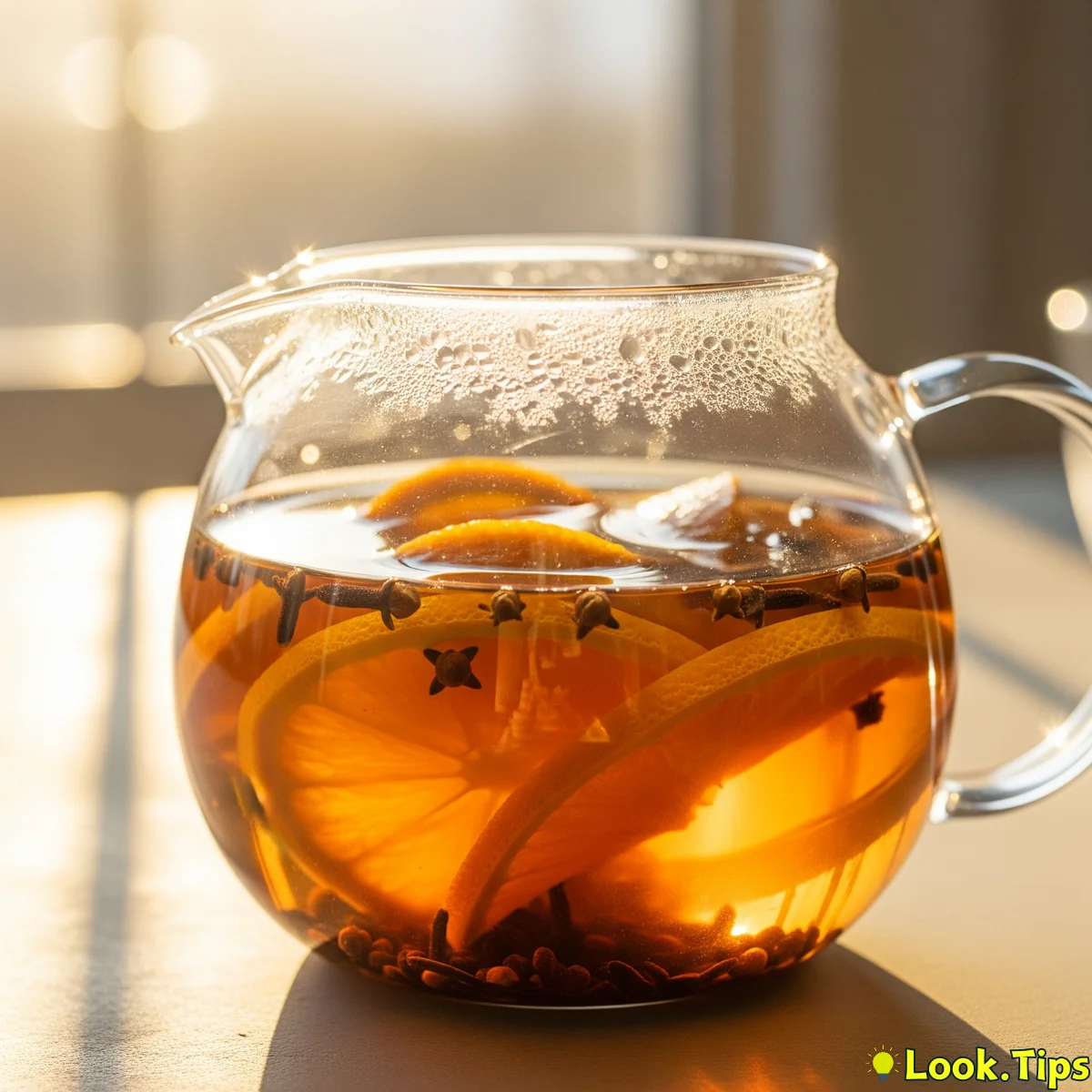 4. Clove Orange Zest Infusion: Vitamin C & Antiseptic Boost