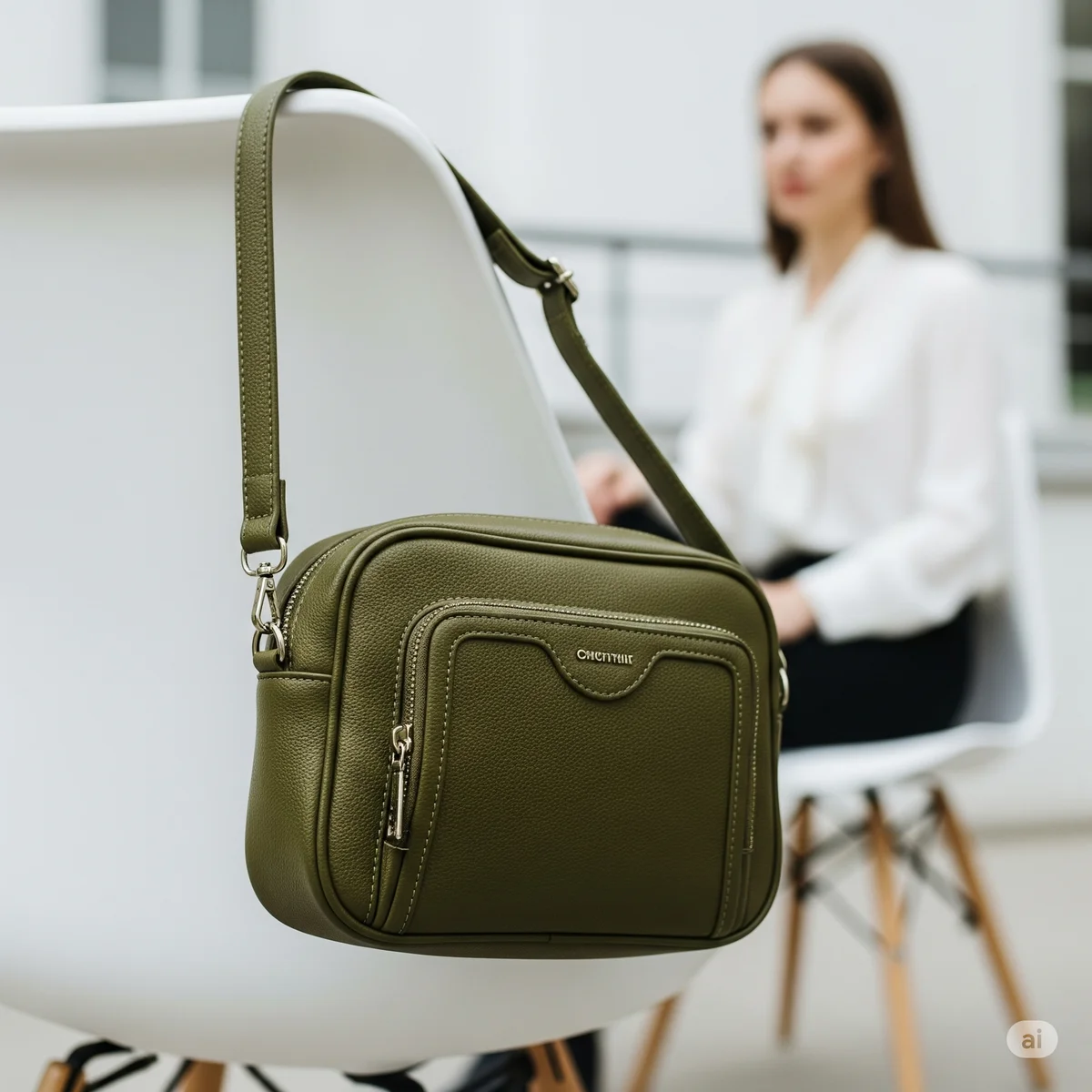 7. The Olive Green Crossbody Bag: Practicality Meets Trend