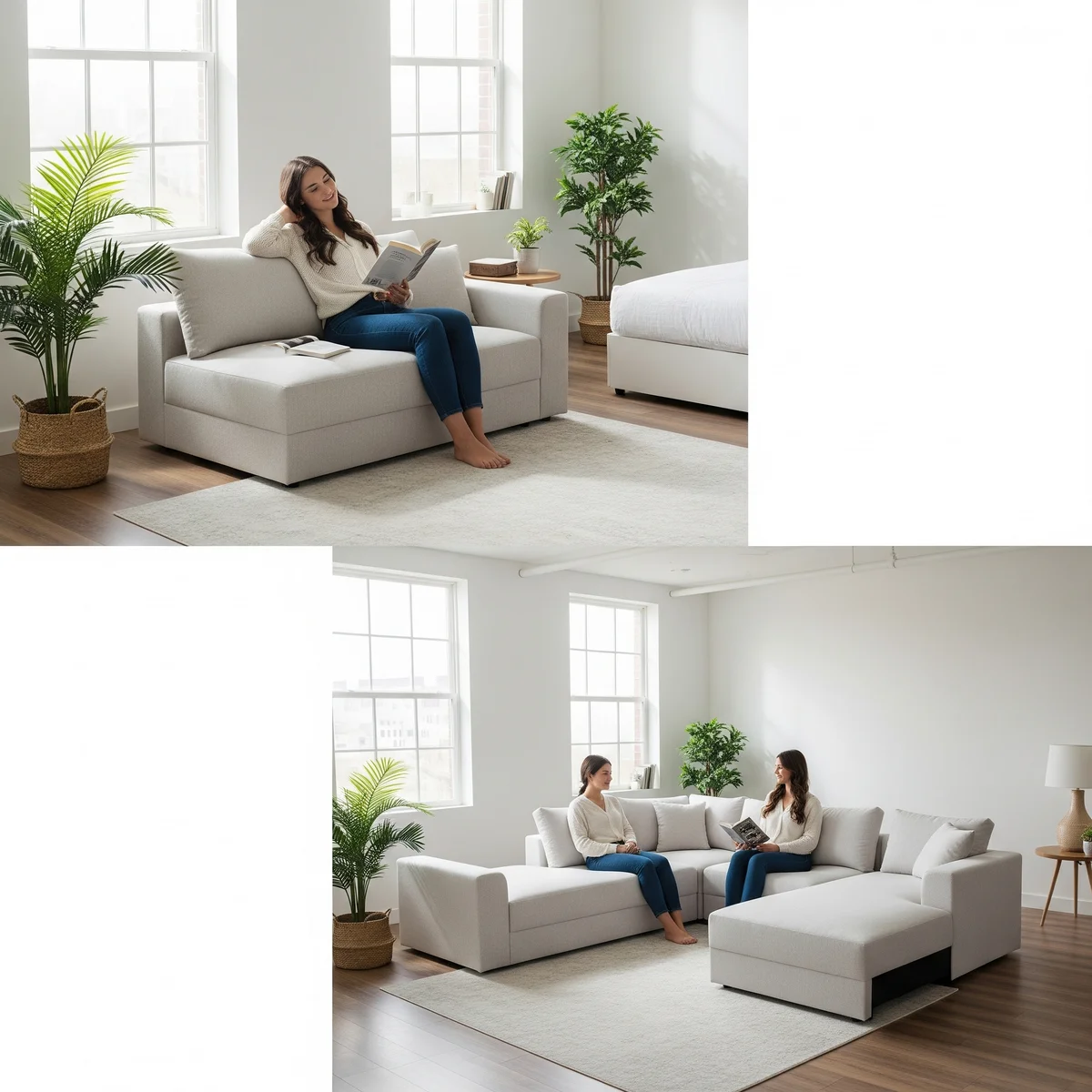4. The Modular Sofa System: Adaptable Seating for Every Occasion