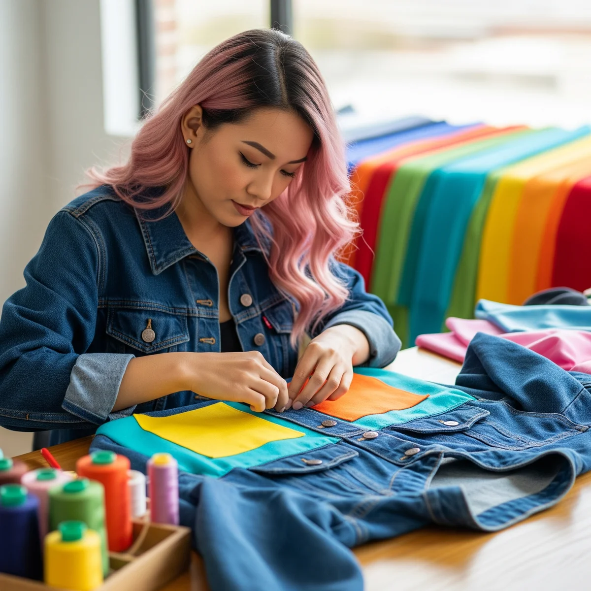 4. DIY Color-Blocking