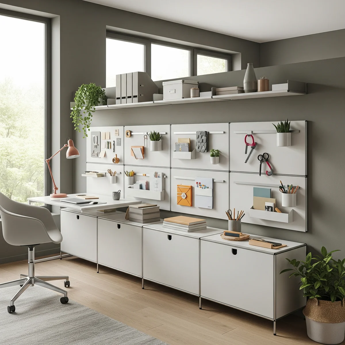 2. Magnetic Modular Wall Systems: Floating Flexibility